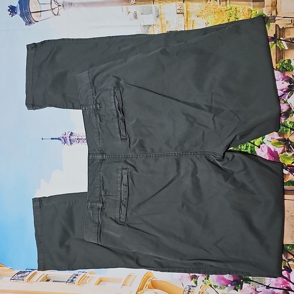 J. Crew Grayish Green Chino High Rise Pants Size 30T - Picture 5 of 5